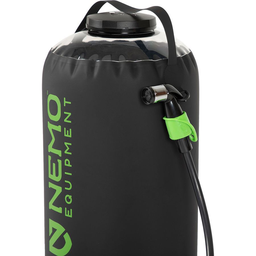nemo helio portable pressure camp shower