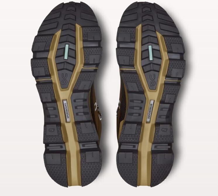  SALOMON Men's Mid-Top Trail Running Shoes Waterproof, Black  Metallic, 11.5-12