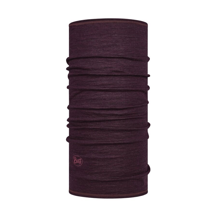 Buff Merino Lightweight Wool Solid Colour Tubular Headwear | Wildfire