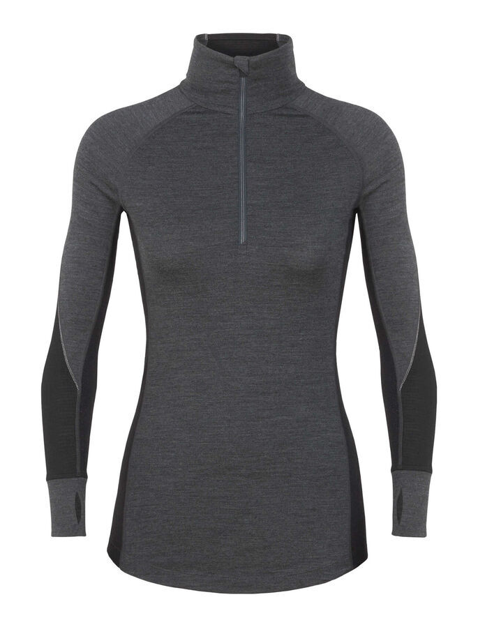 Half zip sports top on sale womens