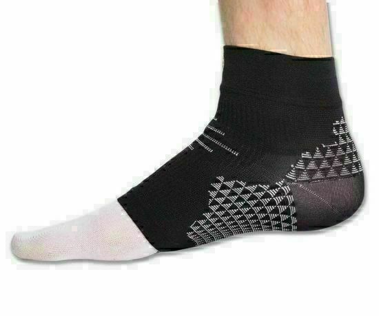 ProTec Plantar Fasciitis Foot Sleeve Black/White | Wildfire Sports & Trek