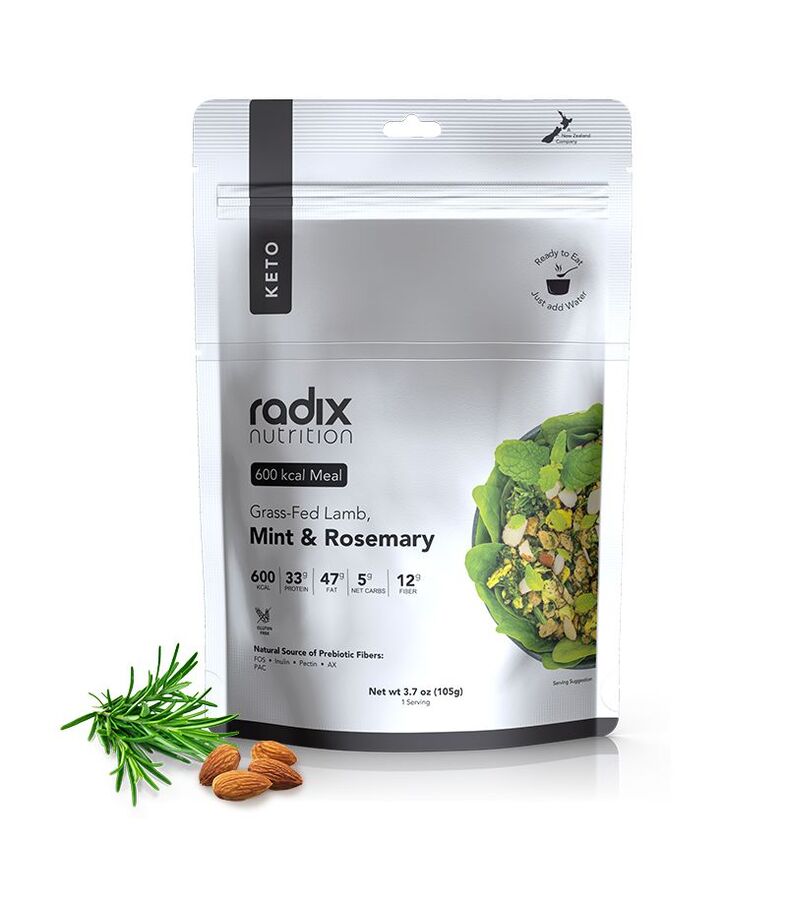 Radix Nutrition Keto 600 GrassFed Lamb with Mint and Rosemary