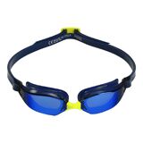 Aqua Sphere Xceed Titanium Mirror Blue Lens Goggles - Classic