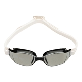 Aqua Sphere Xceed Titanium Mirror Silver Lens Goggles Black/White