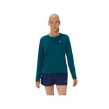 ASICS Silver Womens Long Sleeve Shirt