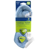 Sof Sole Cool Max Trainer No Show Womens Socks Pack of 3