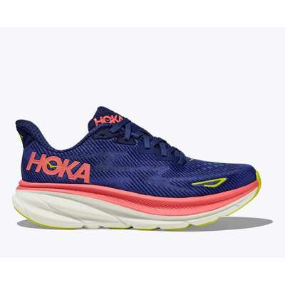 HOKA Clifton 9 Wide Womens Shoes Final Clearance Wildfire Sports Trek